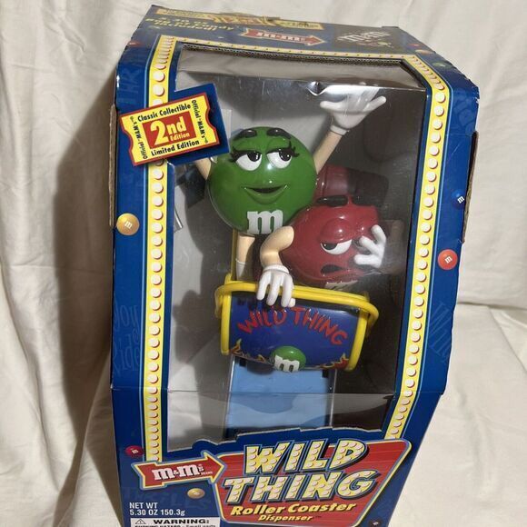M&M's Wild Thing Roller Coaster Candy Dispenser Brand New In Box Limited Edition - Picture 2 of 13